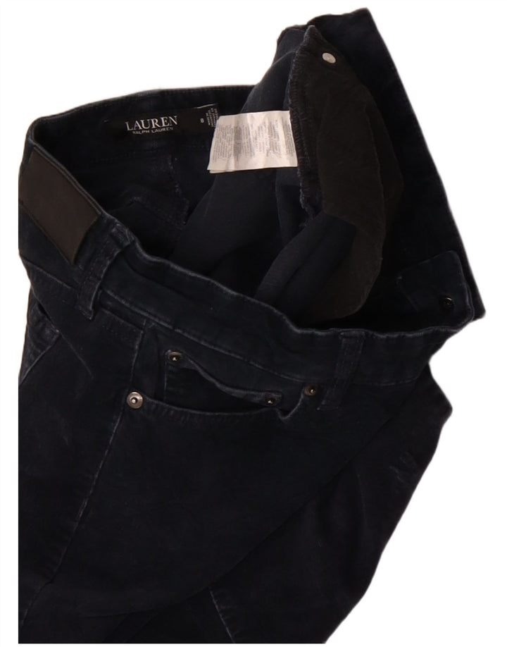 RALPH LAUREN Damen Cordhose US 8 Medium W30 L30 Marineblau