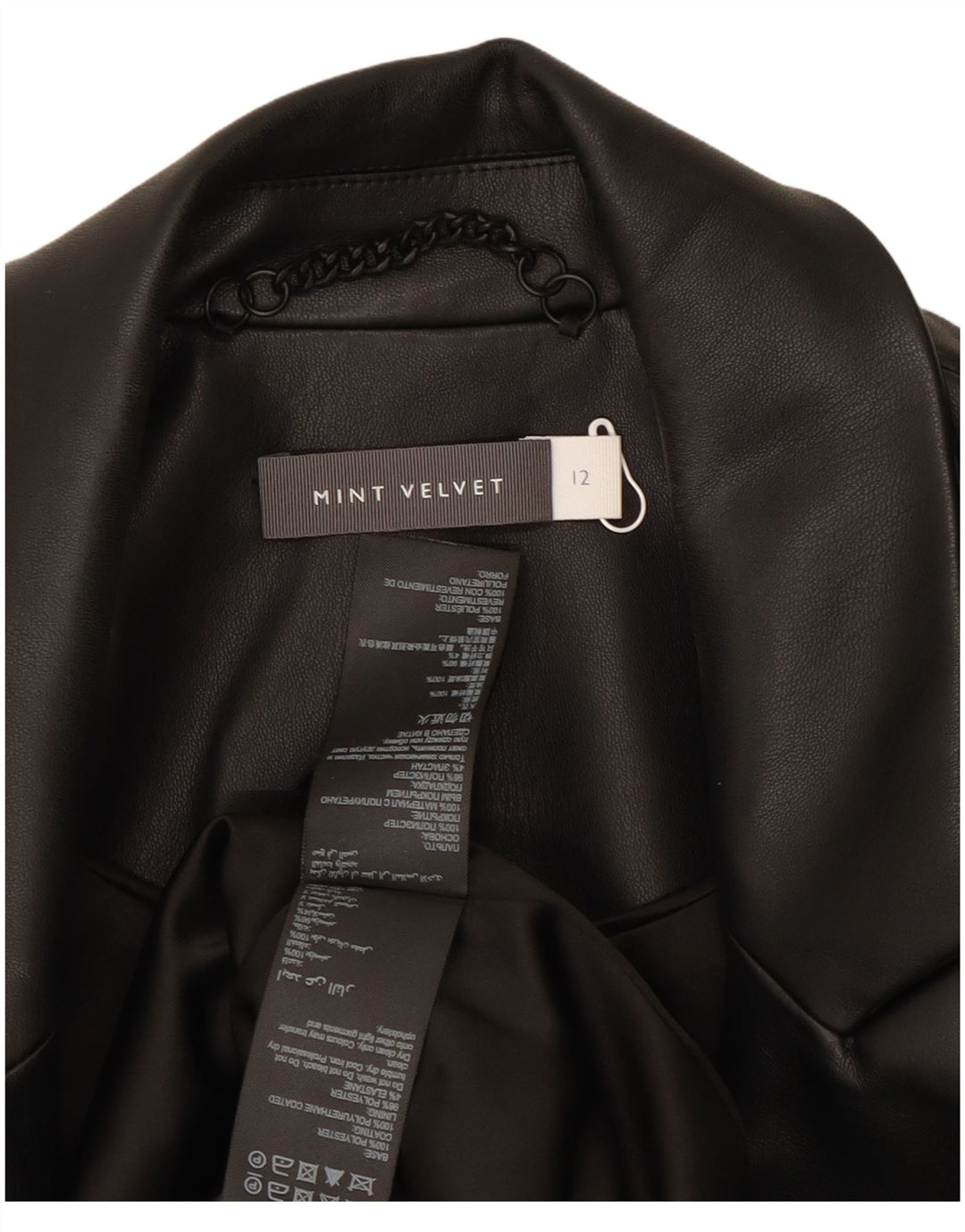 MINT VELVET Zweireihiger Blazer für Damen, Gr. 12, Mittelschwarz