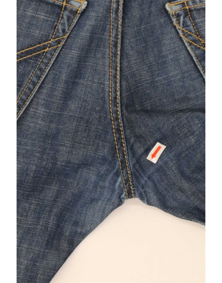 Roy Rogers Damen Straight Jeans W32 L33 Marineblau