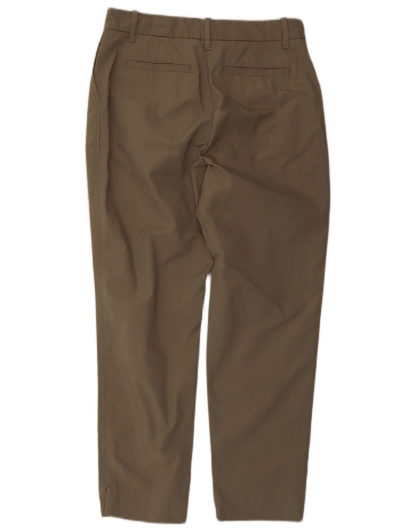 Marks & Spencer Damen Tapered Chinohose UK 10 Small W30 L26 Khaki