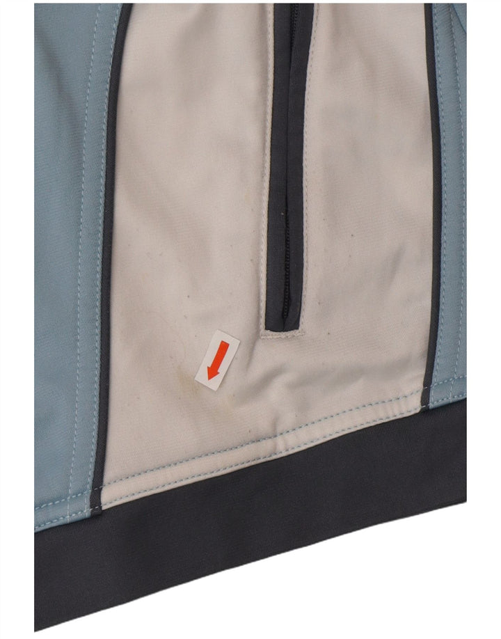 LOTTO Damen-Trainingsanzug-Oberteiljacke UK 20 2XL Blauer Farbblock