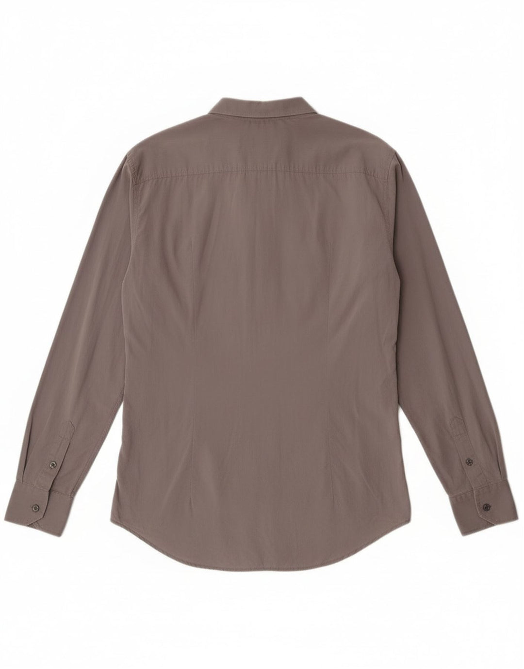 Dolce & Gabbana Herren Slim-Hemd IT 52 Large Grau Baumwolle