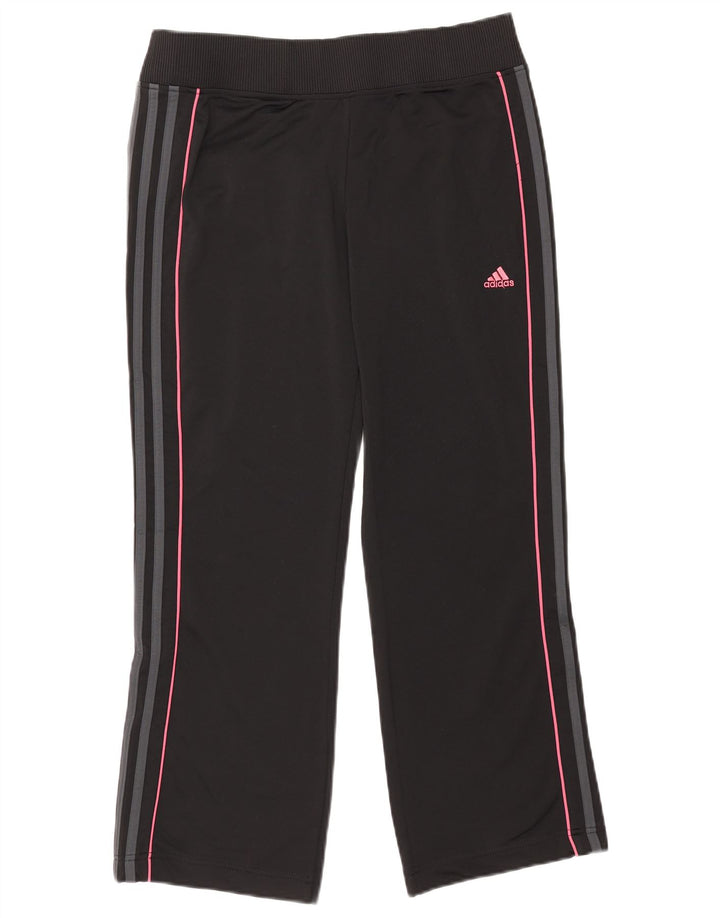 Adidas Damen Trainingshose UK 14 Large Schwarz Polyester