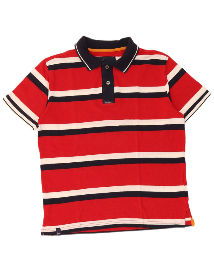 Henri Lloyd Herren Poloshirt XL Rot gestreift