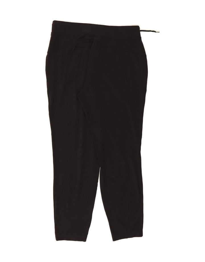 ATHLETA Womens Tracksuit Trousers UK 14 Medium Black Nylon Vintage Athleta and Second-Hand Athleta from Messina Hembry 