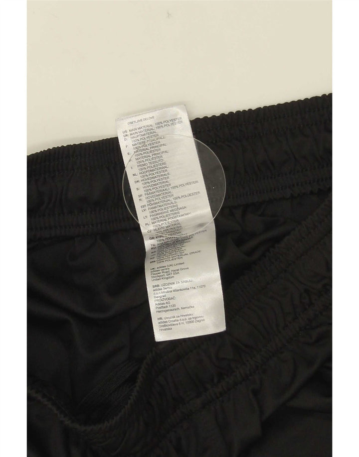 Adidas Damen Climalite Sport Shorts UK 12 Medium Schwarz Polyester