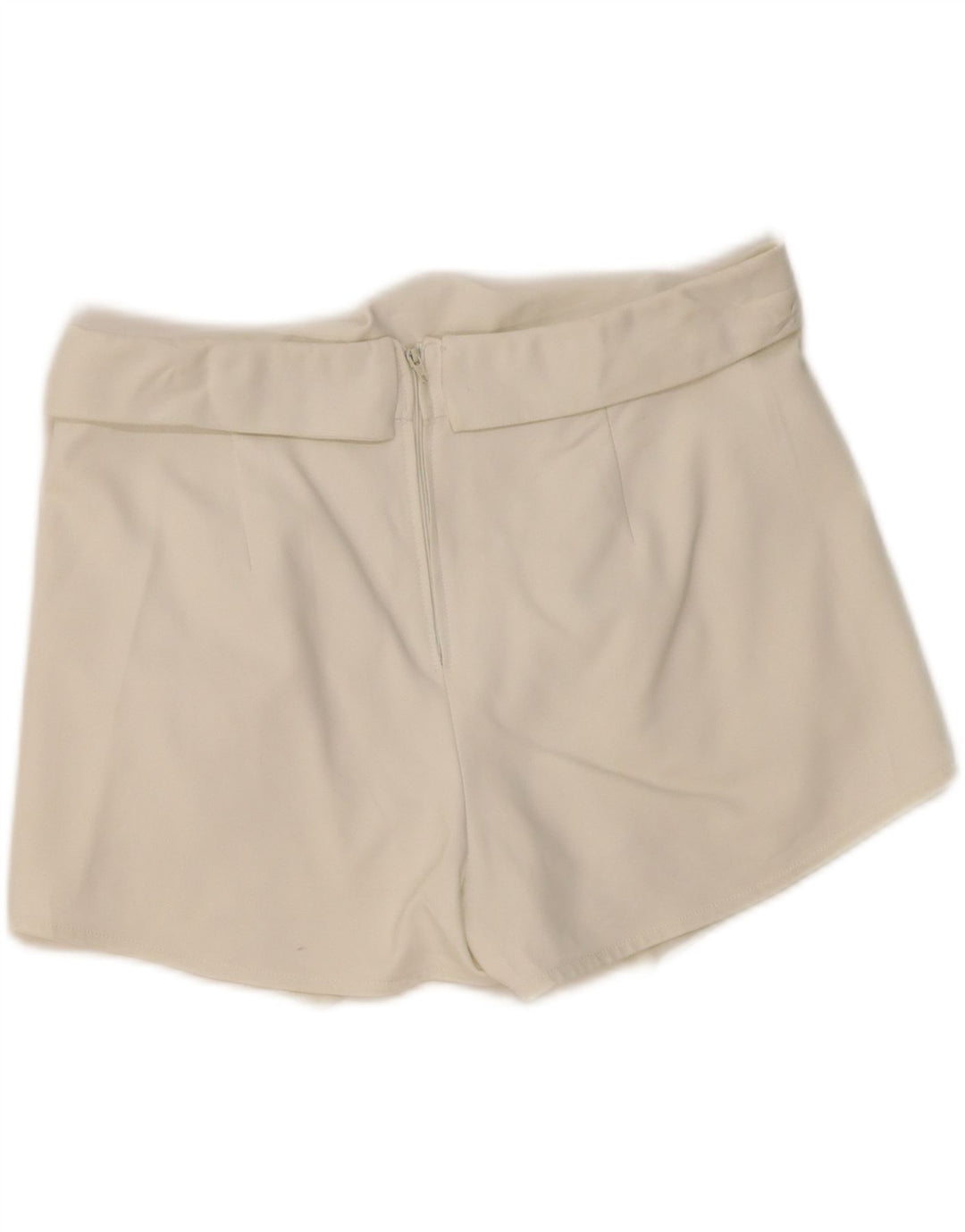 ZARA Damen Skort UK 12 Mittelweiß