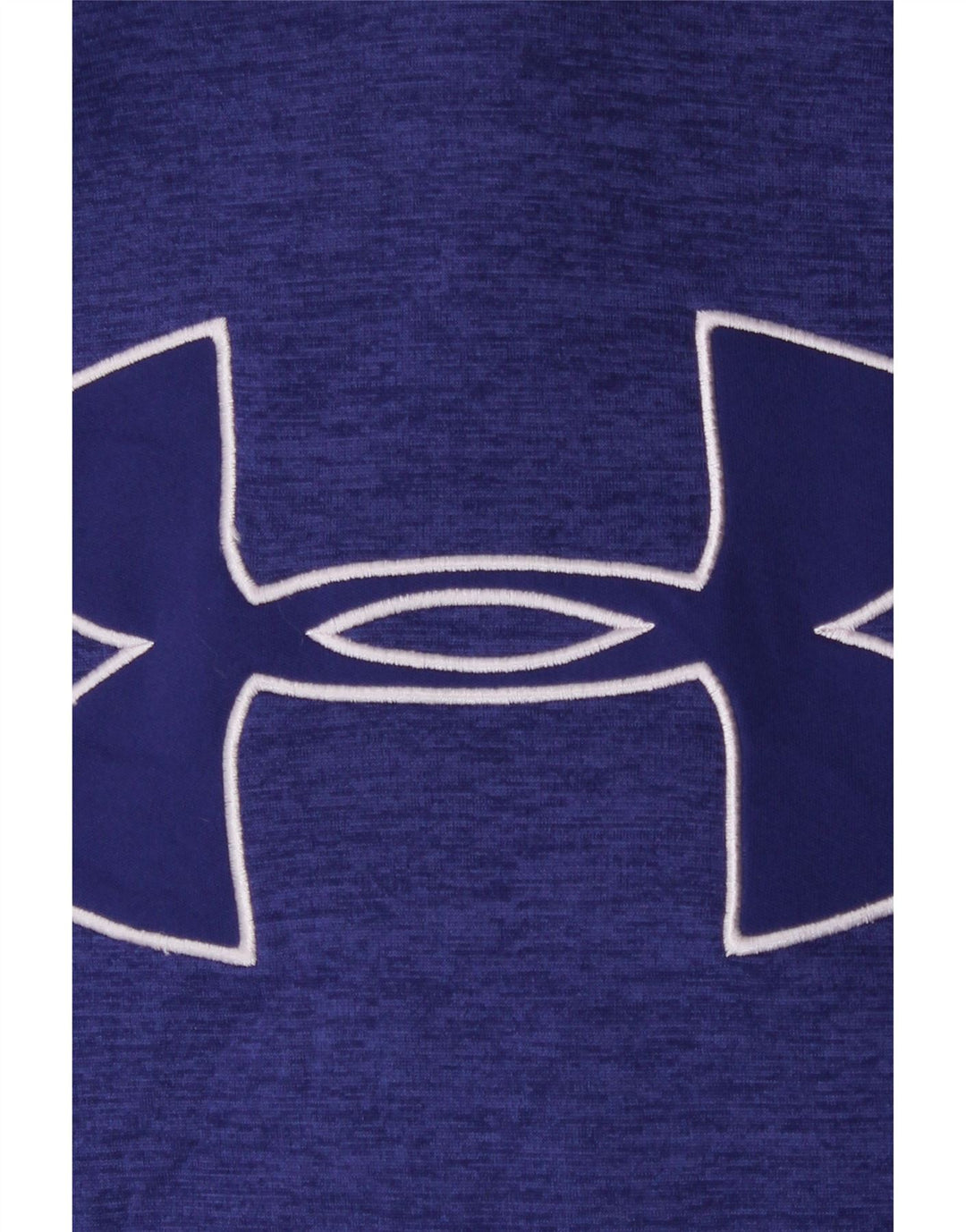 Under Armour Damen Graphic Hoodie Pullover UK 12 Medium Navy Blue Flecked