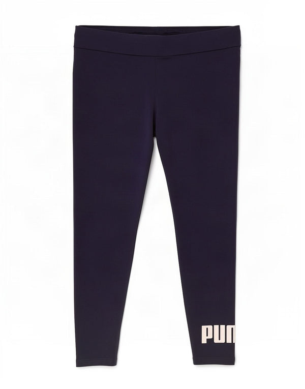 Puma Womens Crop Graphic Leggings UK 18 XL Marineblau Baumwolle