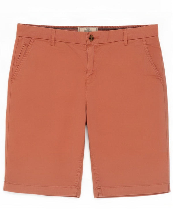 Fat Face Mens Chino Shorts UK 10 Small W32 Pink Cotton
