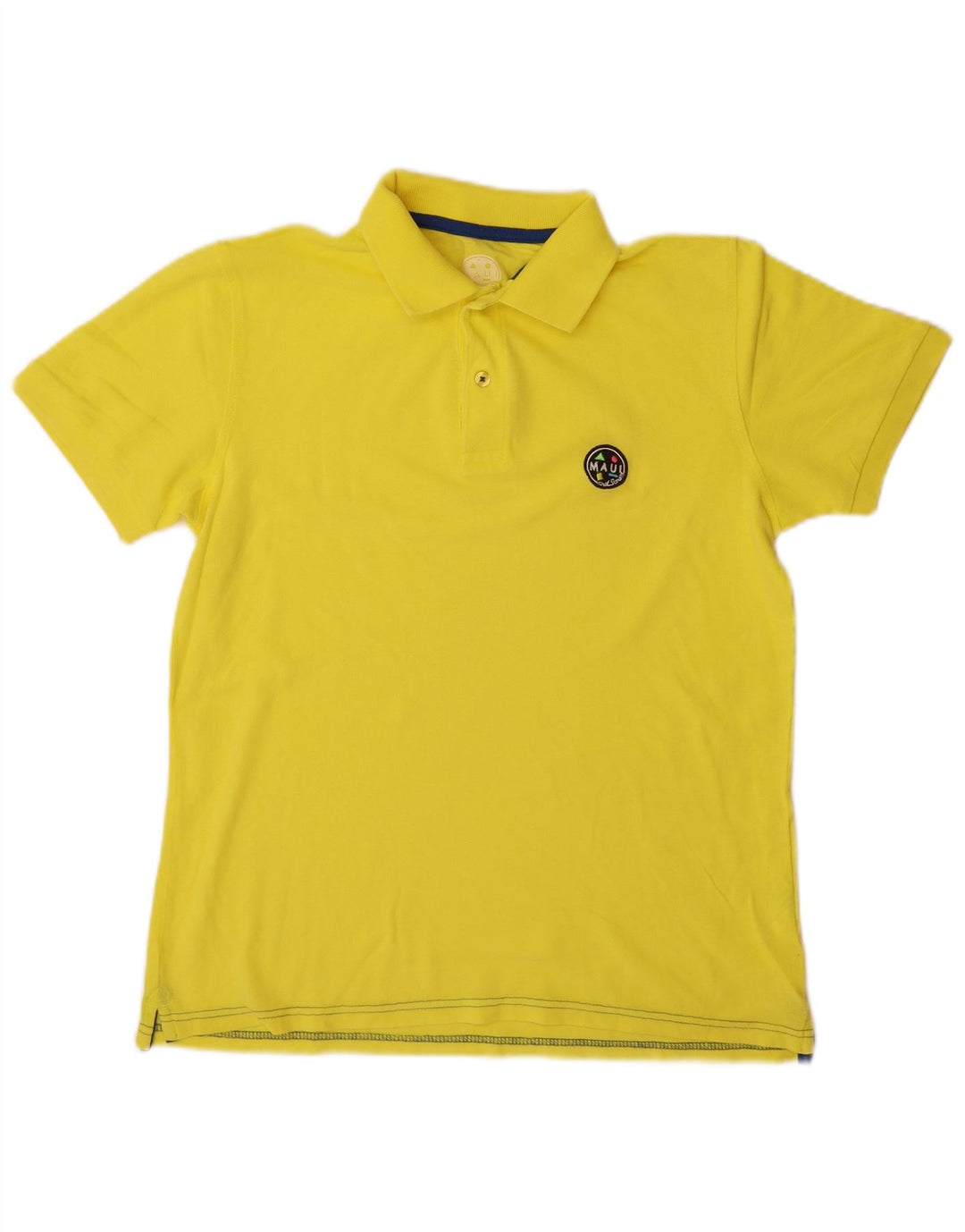 MAUI AND SONS Herren-Poloshirt, kleine gelbe Baumwolle