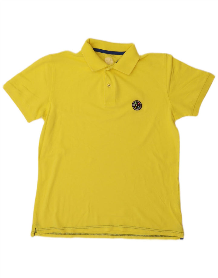 MAUI AND SONS Herren-Poloshirt, kleine gelbe Baumwolle