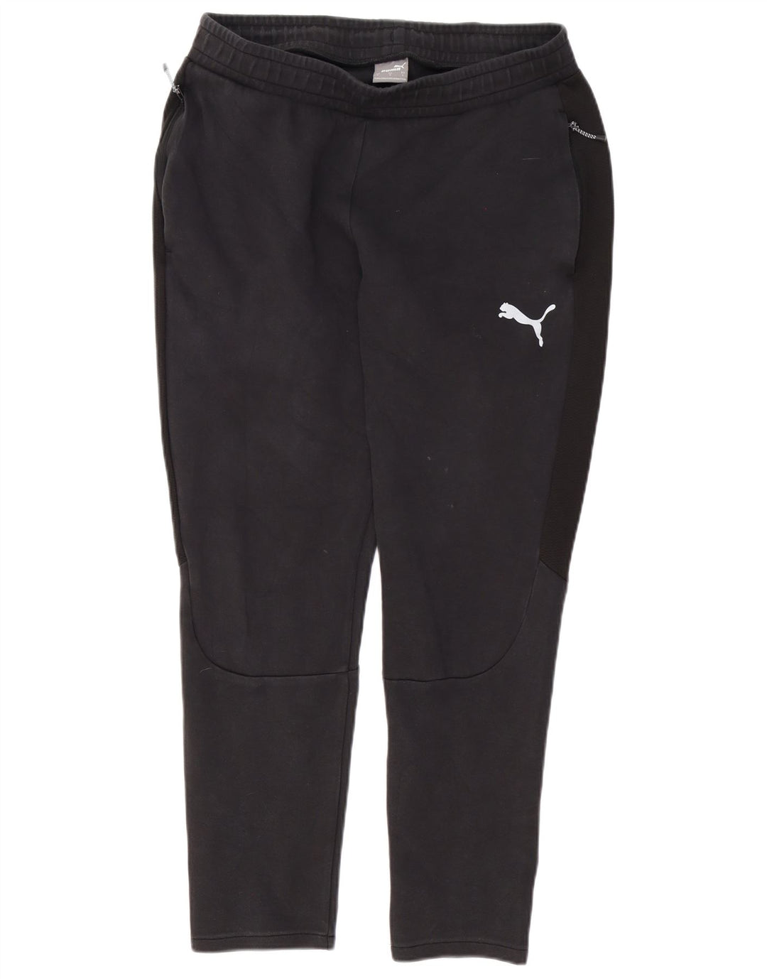 Puma Herren-Trainingshose, große schwarze Baumwolle
