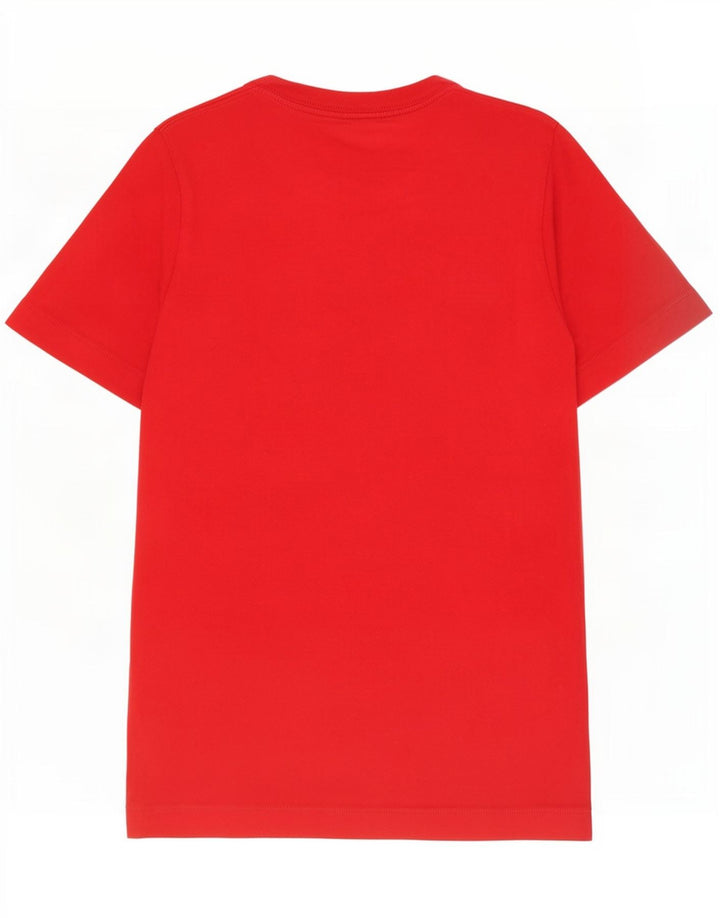 Nike T-Shirt mit Grafik für Jungen, 10–11 Jahre, mittelrote Baumwolle