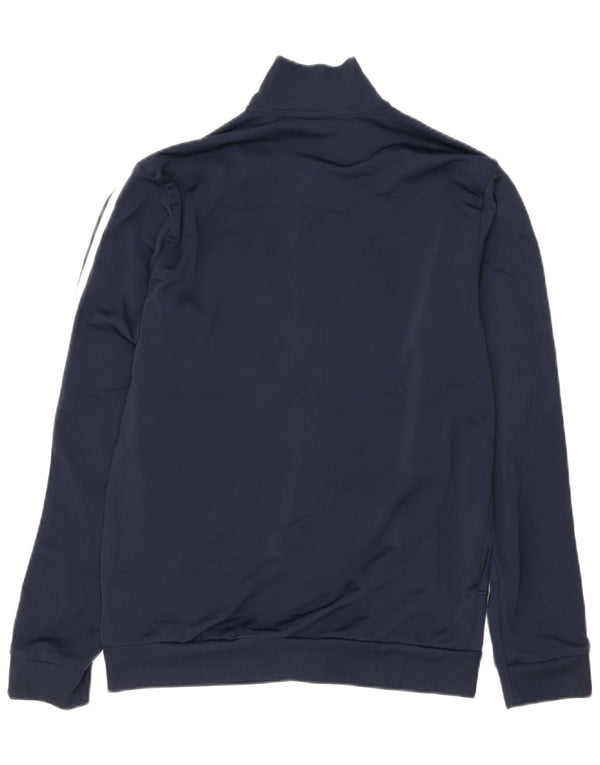 Adidas Herren Trainingsanzug Top Jacke UK 40/42 Medium Marineblau Polyester