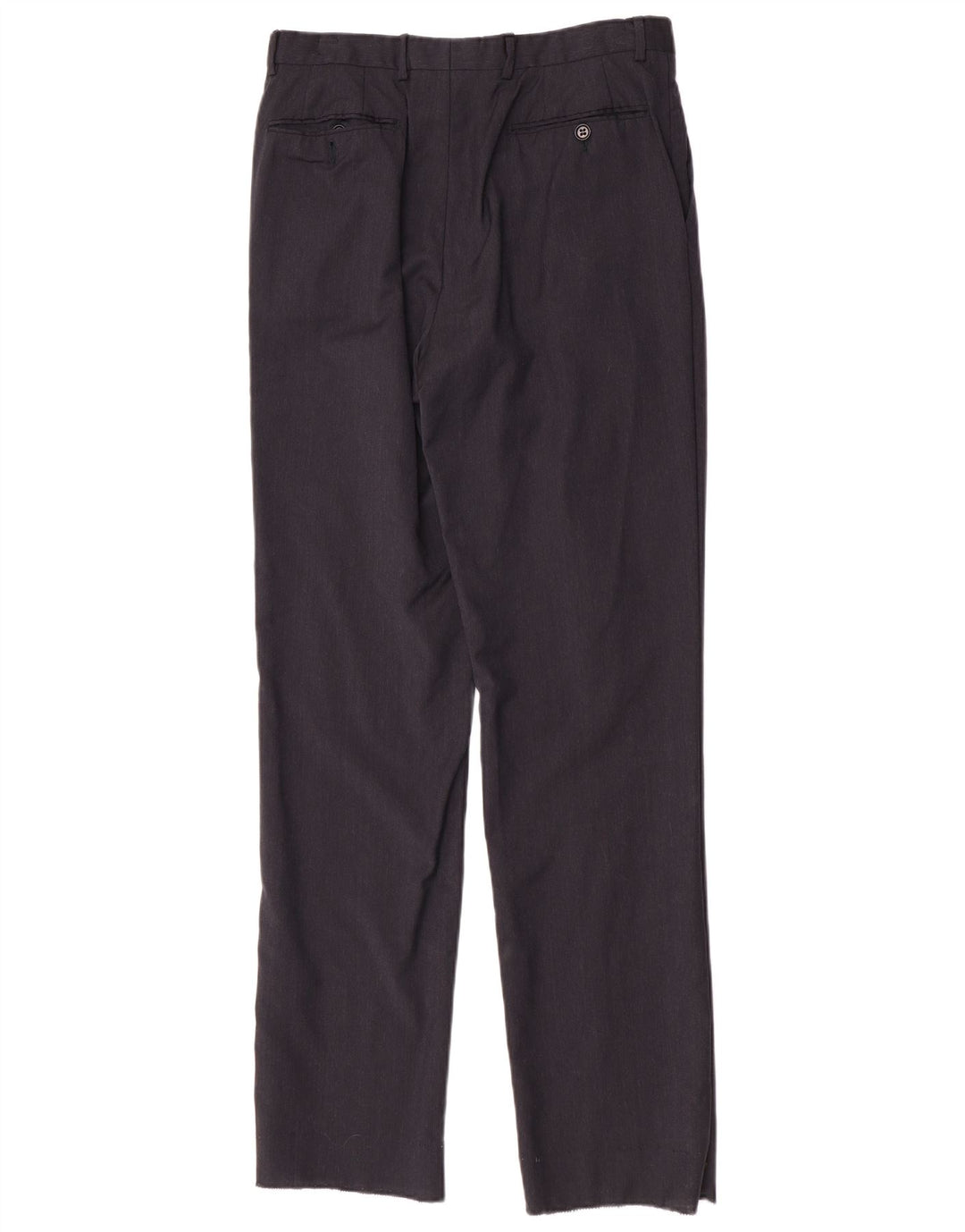 Trussardi Herren-Anzughose, gerade geschnitten, IT 48, mittelgroß, W32, L34, Marineblau