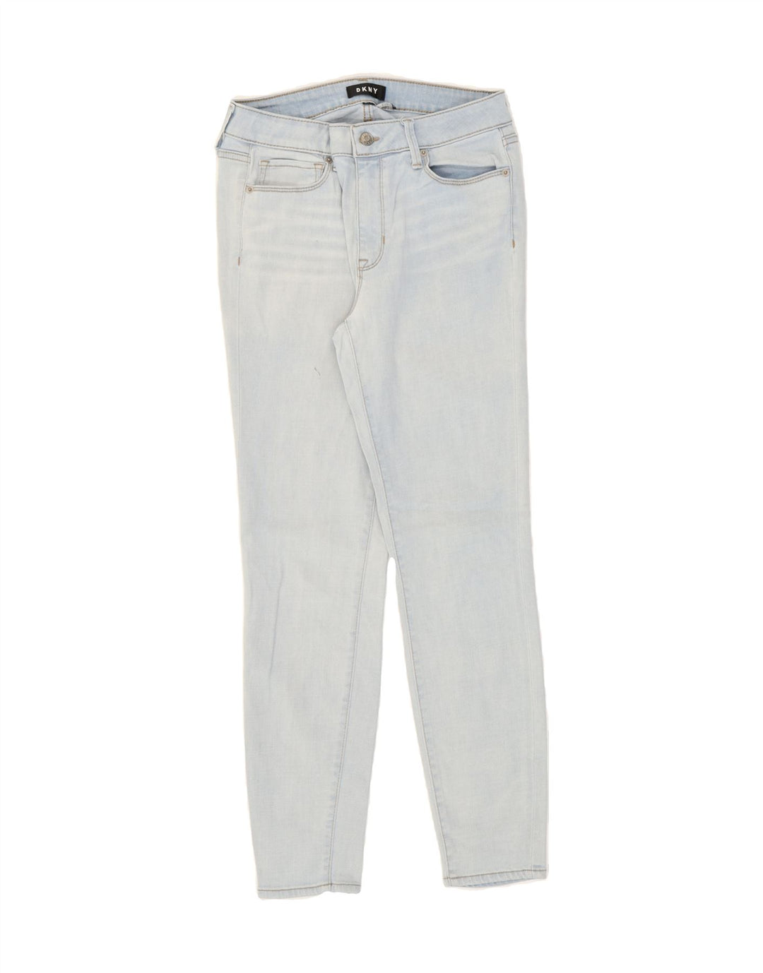 DKNY Womens Skinny Jeans US 8 Medium W29 L29 Blue Cotton Vintage Dkny and Second-Hand Dkny from Messina Hembry 