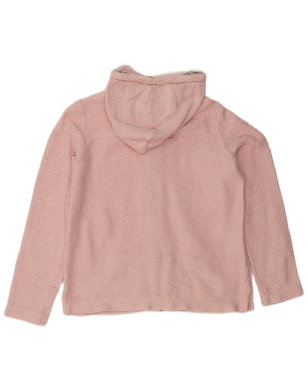 FAT FACE Damen-Kapuzenpullover mit Reißverschluss, Gr. 10, Größe S, Rosa, Baumwolle