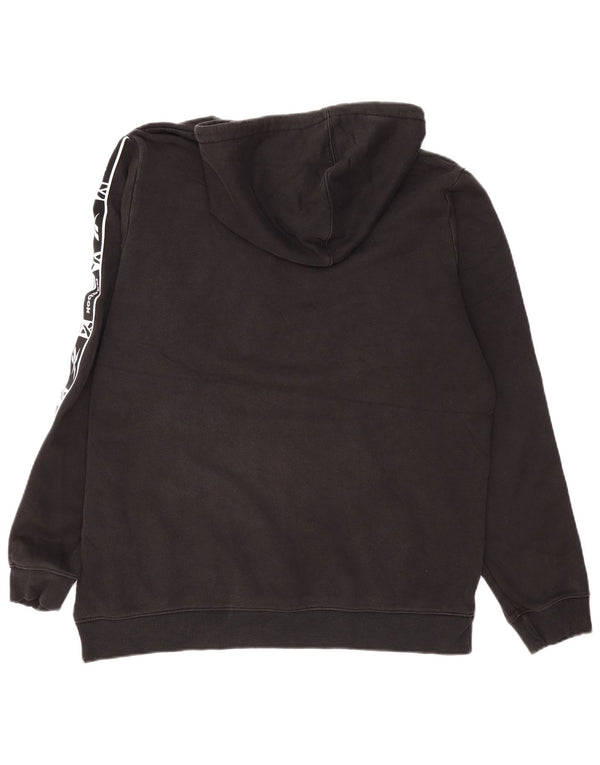 Reebok Herren Graphic Hoodie Pullover XL Schwarz Baumwolle