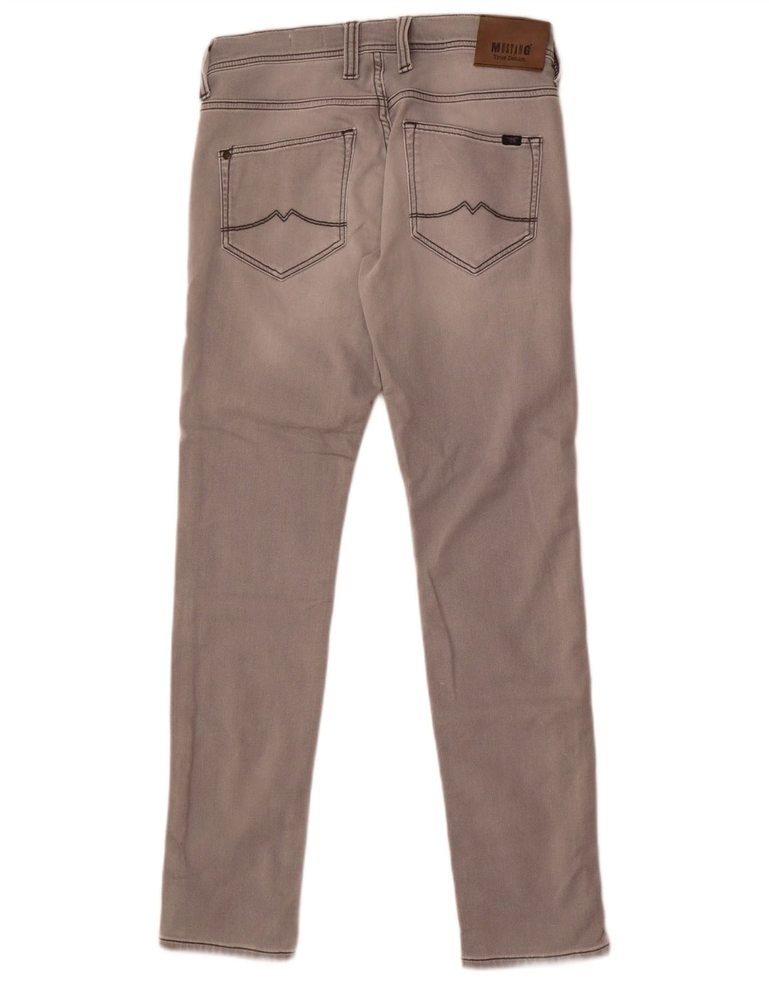 Mustang Herren Slim Jeans W29 L32 Graue Baumwolle
