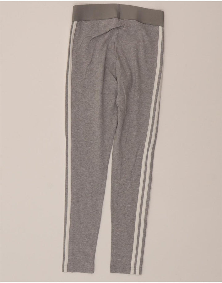 ADIDAS Damen Leggings UK 4/6 XS Grau