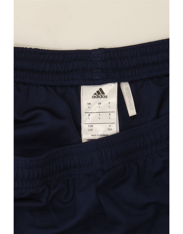 Adidas Herren Climalite Sport Shorts Large Marineblau Polyester