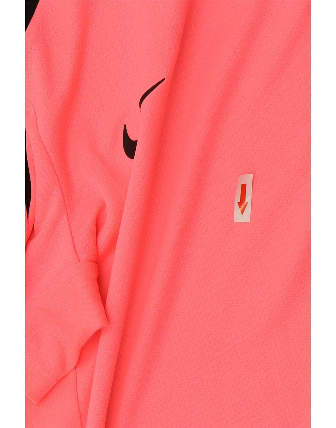 Nike Dri Fit T-Shirt für Herren, groß, rosa, Farbblock-Polyester