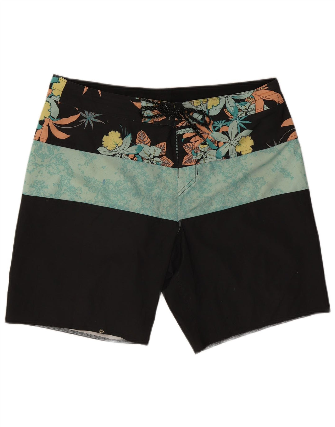 Billabong Herren-Badeshorts, groß, mehrfarbig, Blumenmuster, Polyester