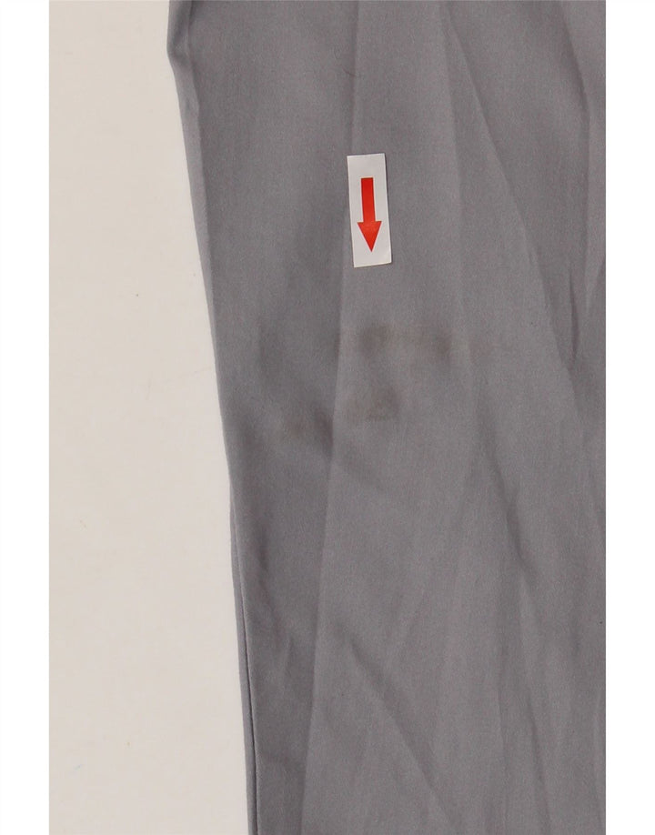 Gerade Chino-Hose für Damen von Zara, Größe M, W28, L26, Grau, Baumwolle