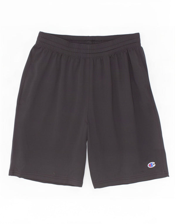 Champion Sportshorts für Jungen, 13–14 Jahre, XL, schwarzes Polyester