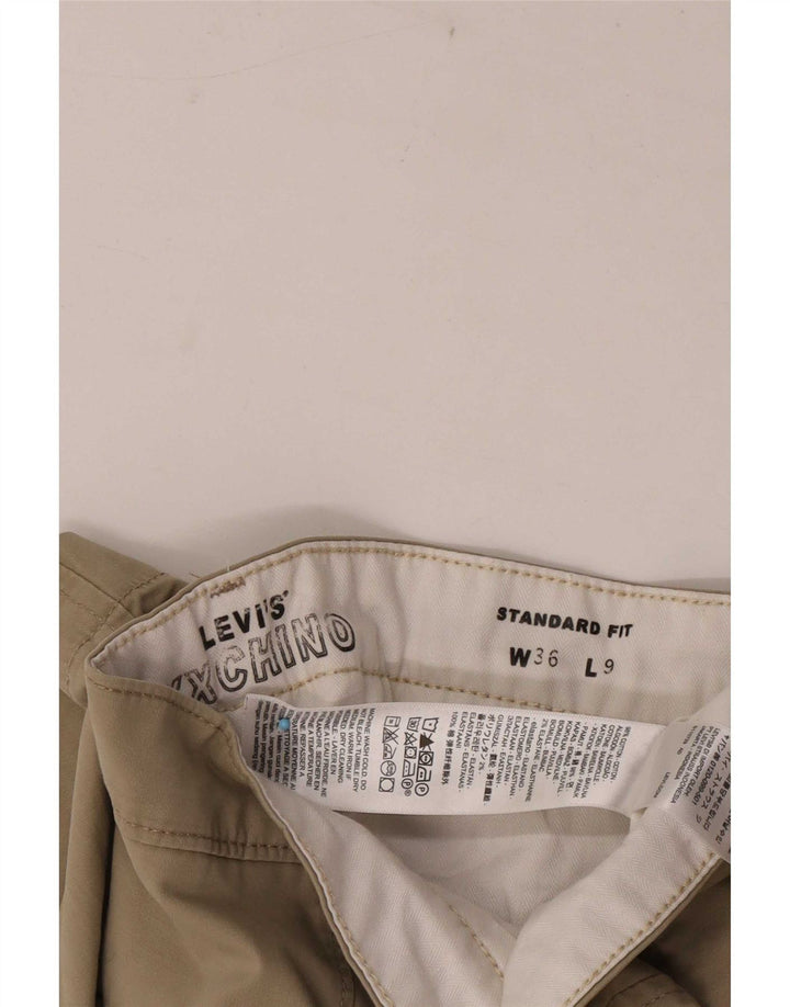 Levi's Herren-Chinoshorts mit Standard-Passform, W36, Khaki, Baumwolle