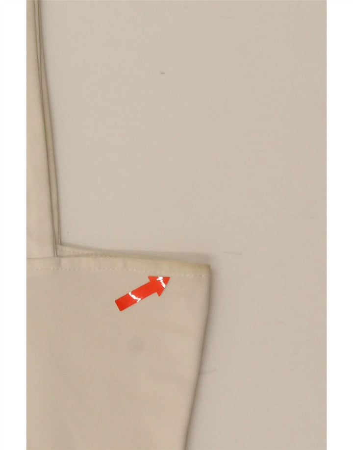 Zara Damen Crop Top UK 8 Small Weiße Viskose