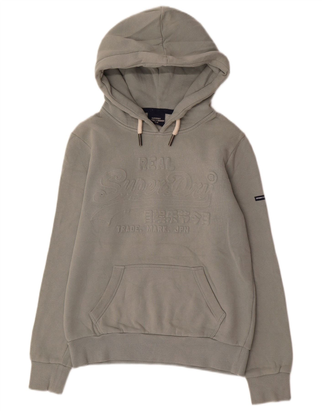 SUPERDRY Damen-Kapuzenpullover mit Grafik, Größe S, Größe S, Grün, Baumwolle