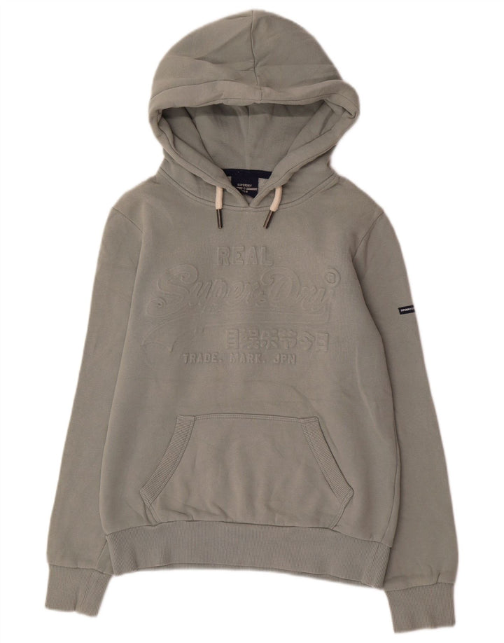 SUPERDRY Damen-Kapuzenpullover mit Grafik, Größe S, Größe S, Grün, Baumwolle