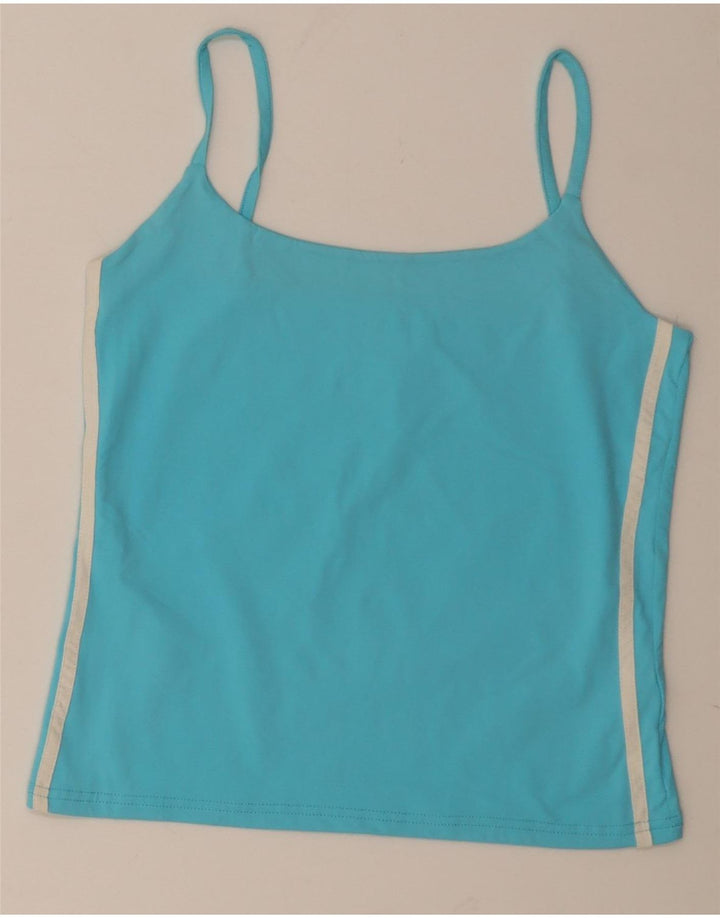 Rifle Damen Crop Cami Top UK 14 Large Blau