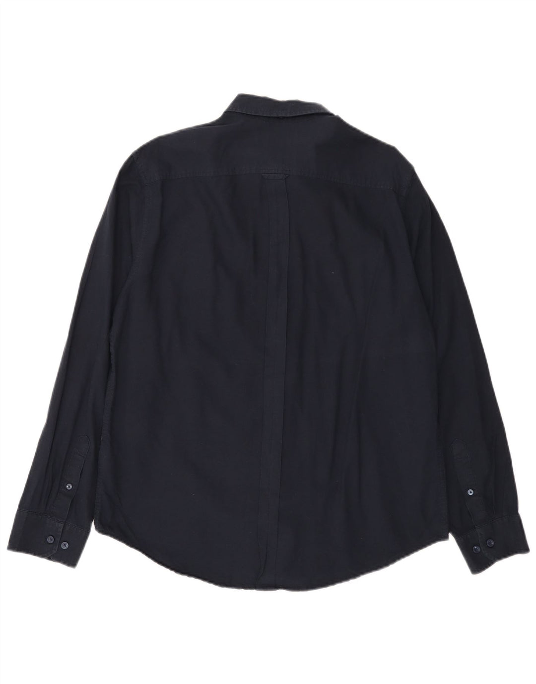 Ben Sherman Herrenhemd, groß, marineblau, Baumwolle