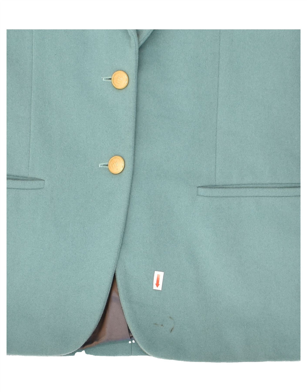 HENRY COTTONS Damen 2-Knopf-Blazerjacke IT 40 Small Green