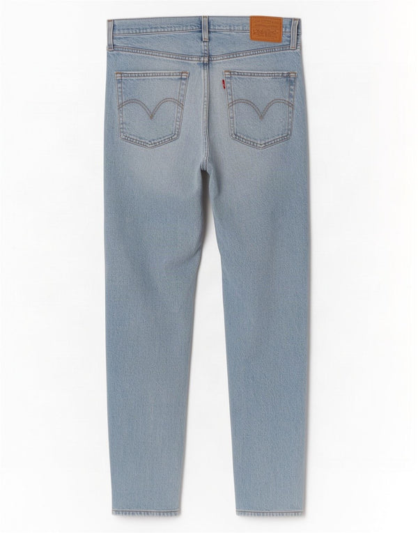 Levi's Damen Wedgie Slim Jeans W29 L26 Blaue Baumwolle