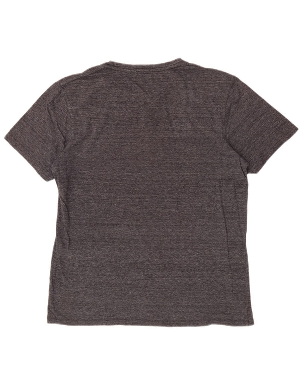 Levi's Damen T-Shirt Top UK 16 Large Grau meliert