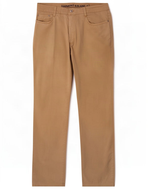 Harmont & Blaine Herren gerade Freizeithose IT 50 Large W34 L31 Beige