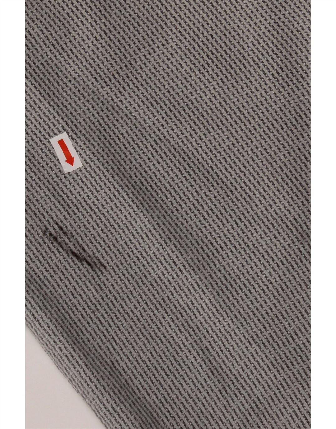 LYLE & SCOTT Herrenhemd 2XL Blaue Nadelstreifen-Baumwolle