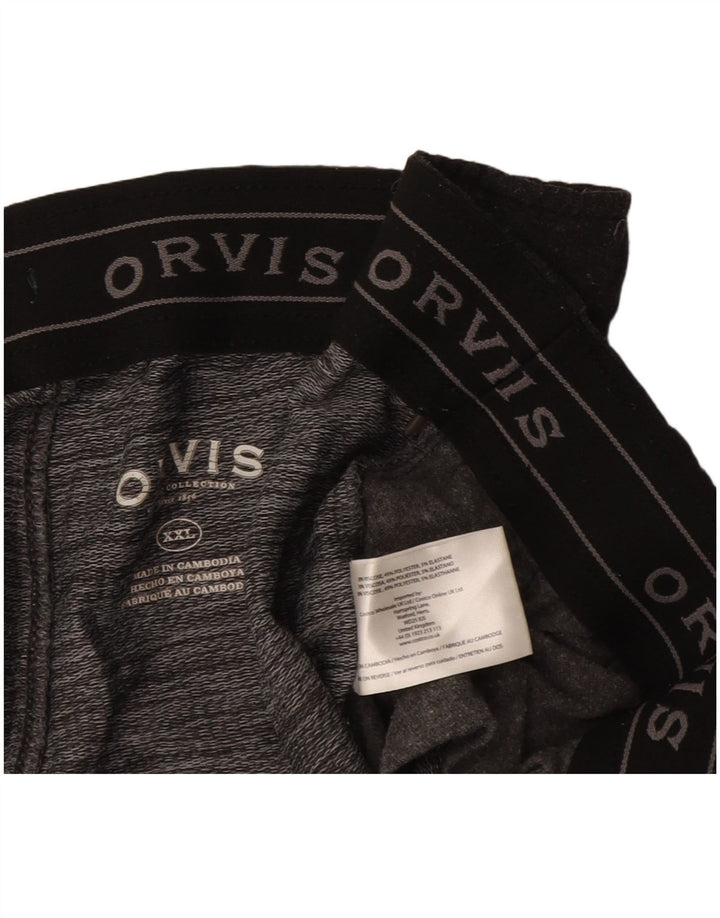 Orvis Herren-Trainingshose, 2XL, graue Viskose