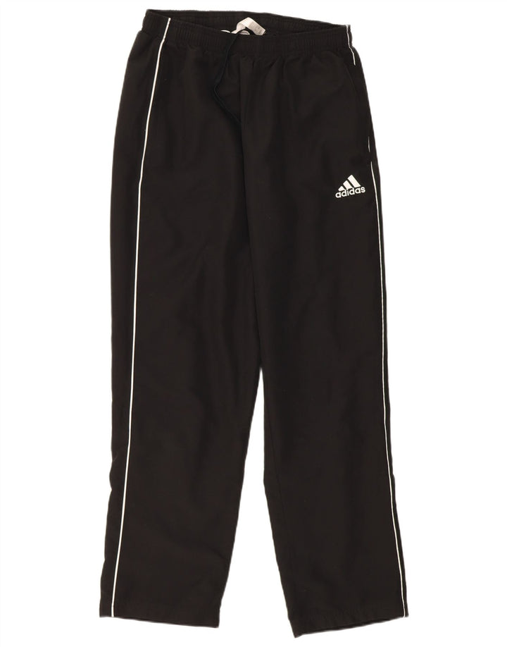 ADIDAS Mens Tracksuit Trousers Large Black Polyester