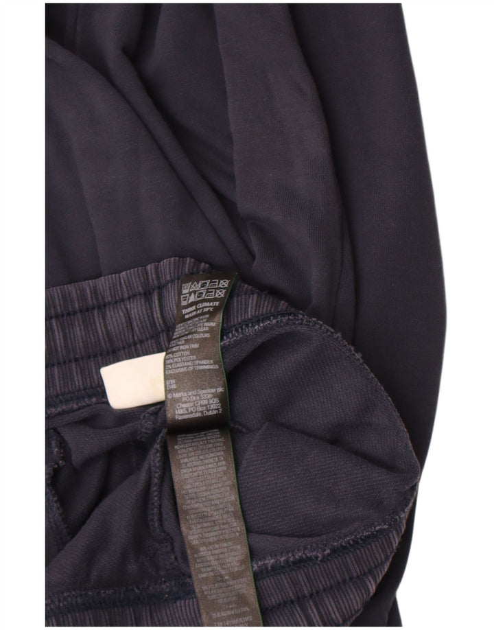 Marks & Spencer Herren-Trainingshose, 2XL, Marineblau, Baumwolle