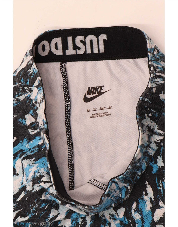 Nike Damen Leggings UK 4 XS Mehrfarbige Tarnung