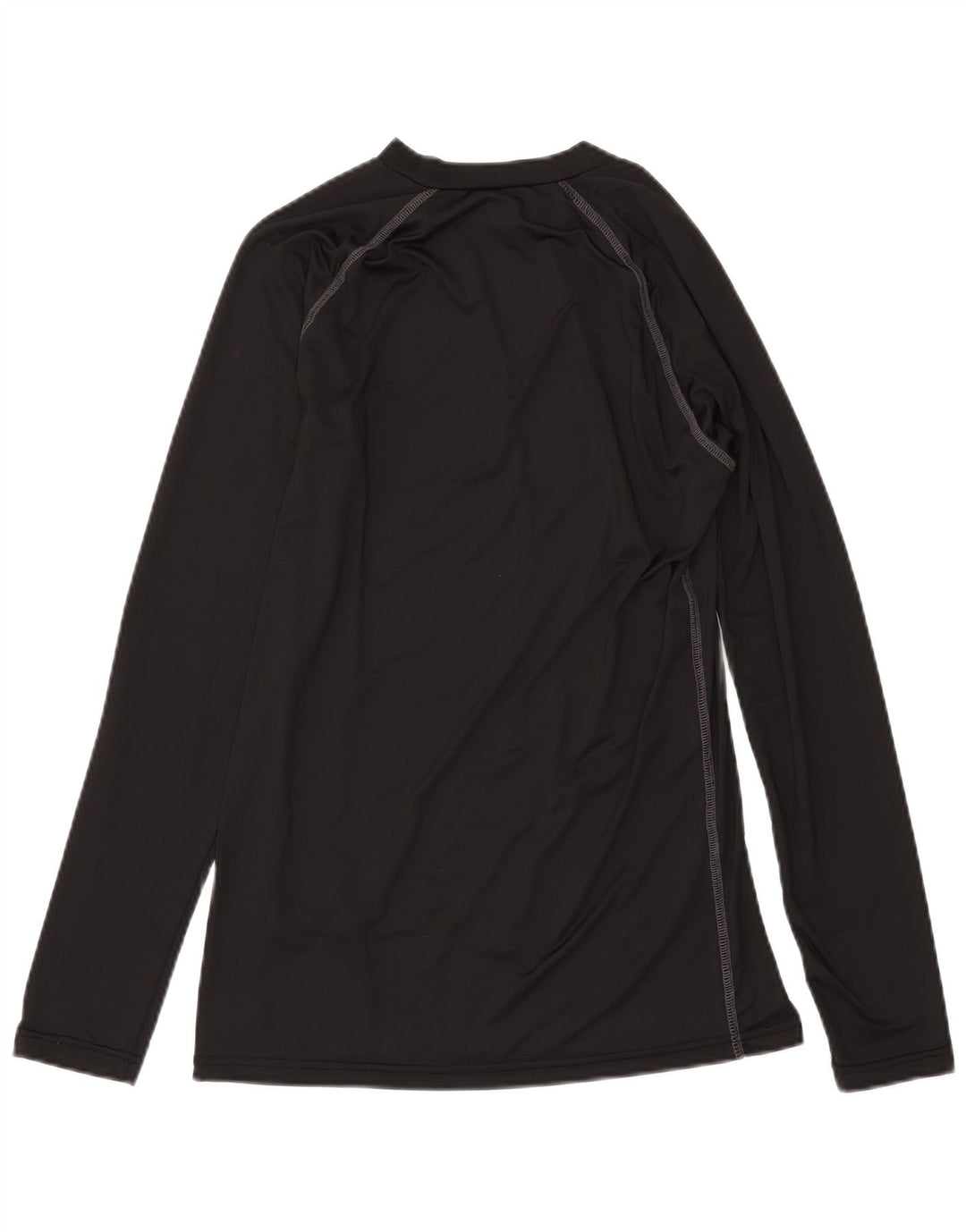 ERREA Herren-Top, langärmelig, groß, aus schwarzem Polyester