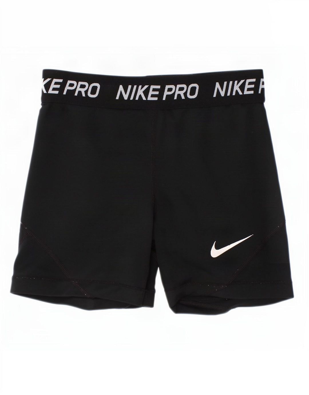 Nike Mädchen Dri Fit Graphic Sport Shorts 10–11 Jahre Mittelschwarzes Polyester