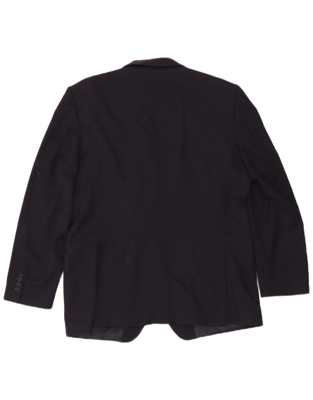 Gieves & Hawkes Herren-Blazer mit 2 Knöpfen, UK 46 3XL, marineblaue Wolle