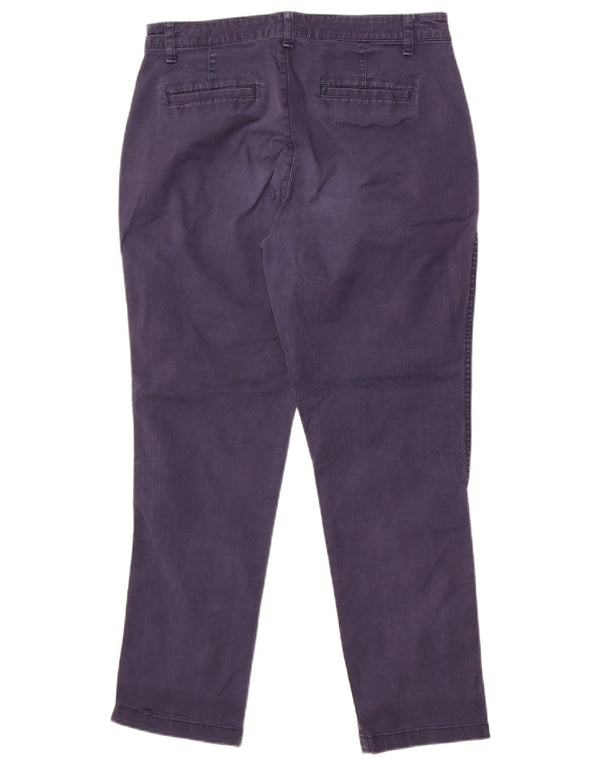 Gap Damen Girlfriend Slim Chino-Hose US 8 Medium W30 L27 Marineblau