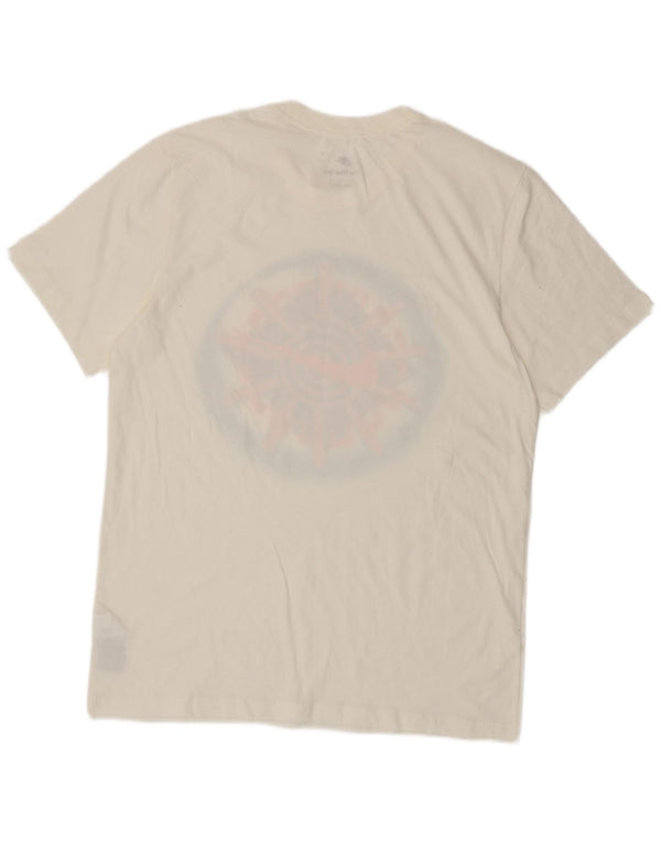 Nike Herren-T-Shirt mit Grafik, mittelweiße Baumwolle